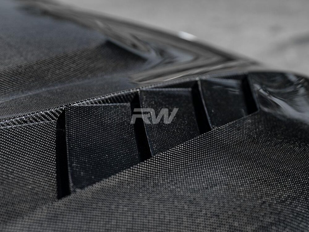 RW Carbon BMW G06 X6 F96 X6M Carbon Fiber Hood - Image 9