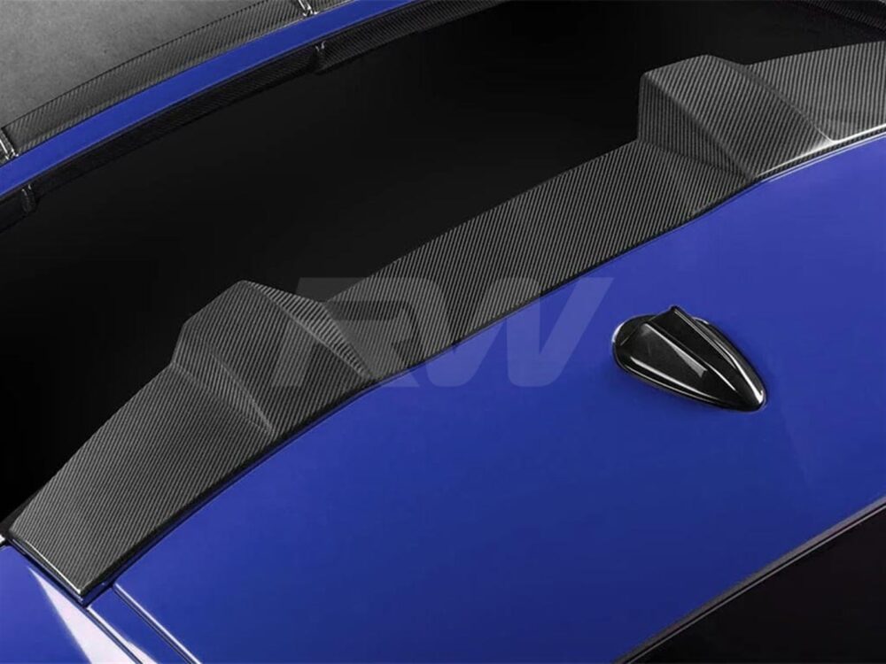 RW Carbon BMW G06 X6 F96 X6M DTM Carbon Fiber Roof Spoiler (4)