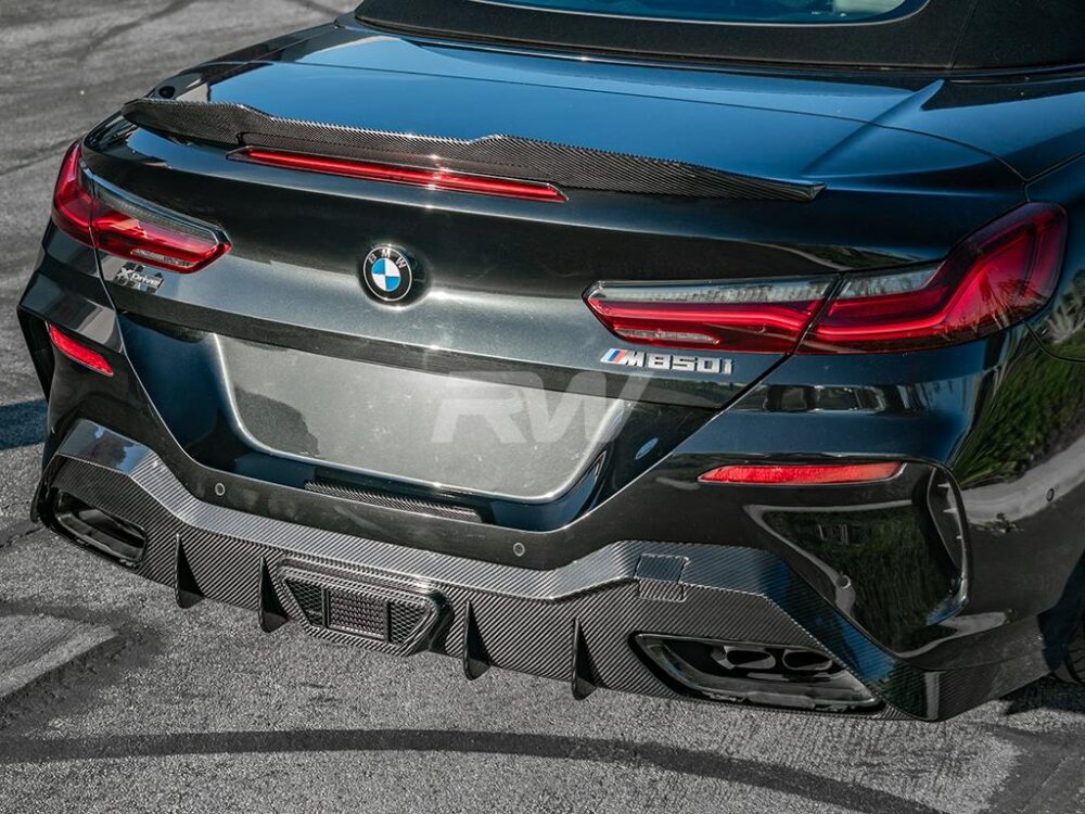 RW Carbon BMW G14 F91 Convertible GTX CF Trunk Spoiler (3)