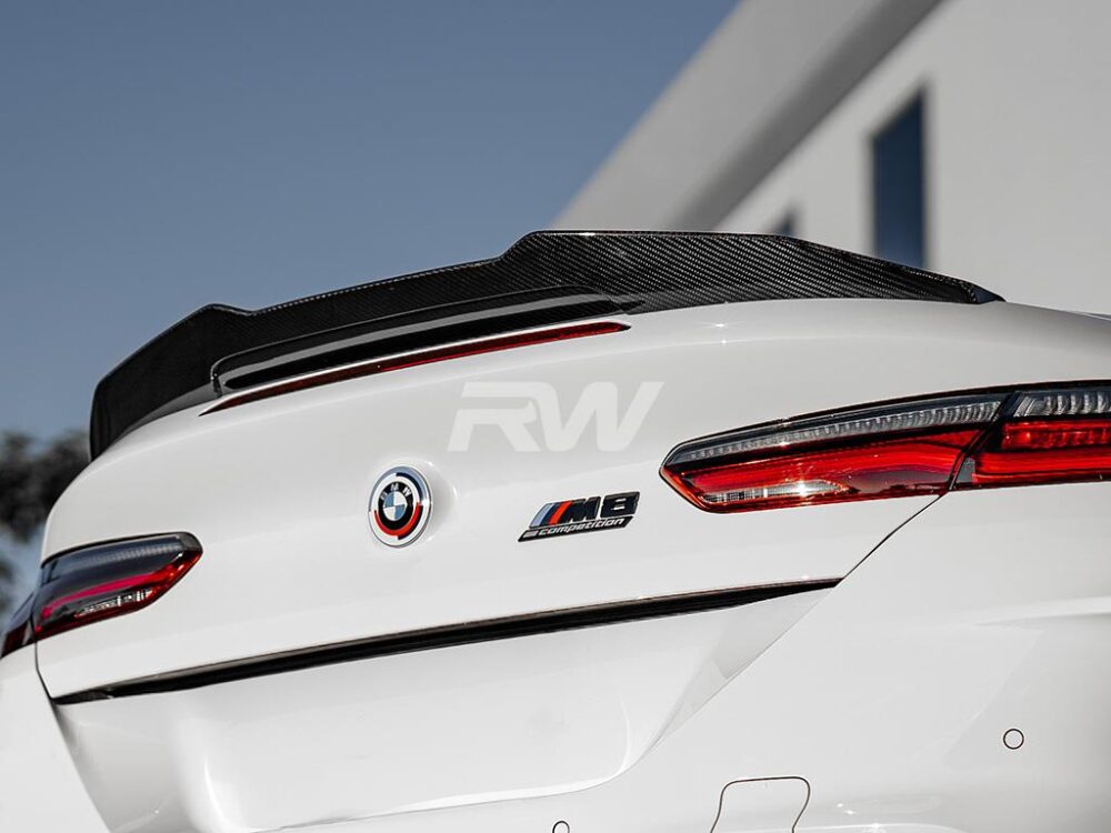 RW Carbon BMW G14 F91 Convertible GTX CF Trunk Spoiler (8)