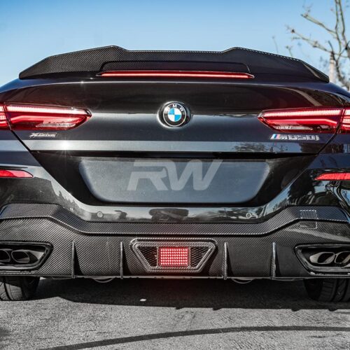 Alternative view of RW Carbon BMW G14 G15 8-Series Carbon Fiber LED Diffuser