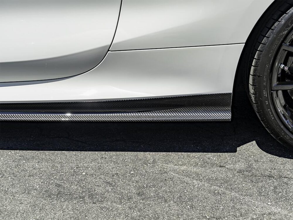 RW Carbon BMW G14 G15 F91 F92 CoupeVert CF Side Skirt Extensions (1)