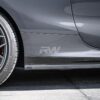 RW Carbon BMW G14 G15 F91 F92 CoupeVert CF Side Skirt Extensions (6)