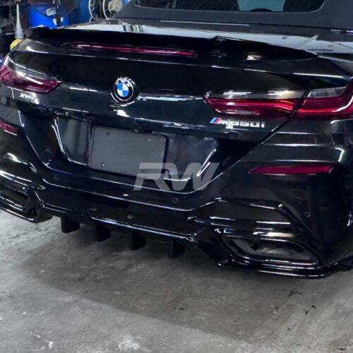 Alternative view of RW Carbon BMW G14 G15 G16 SQ Style CF Rear Diffuser