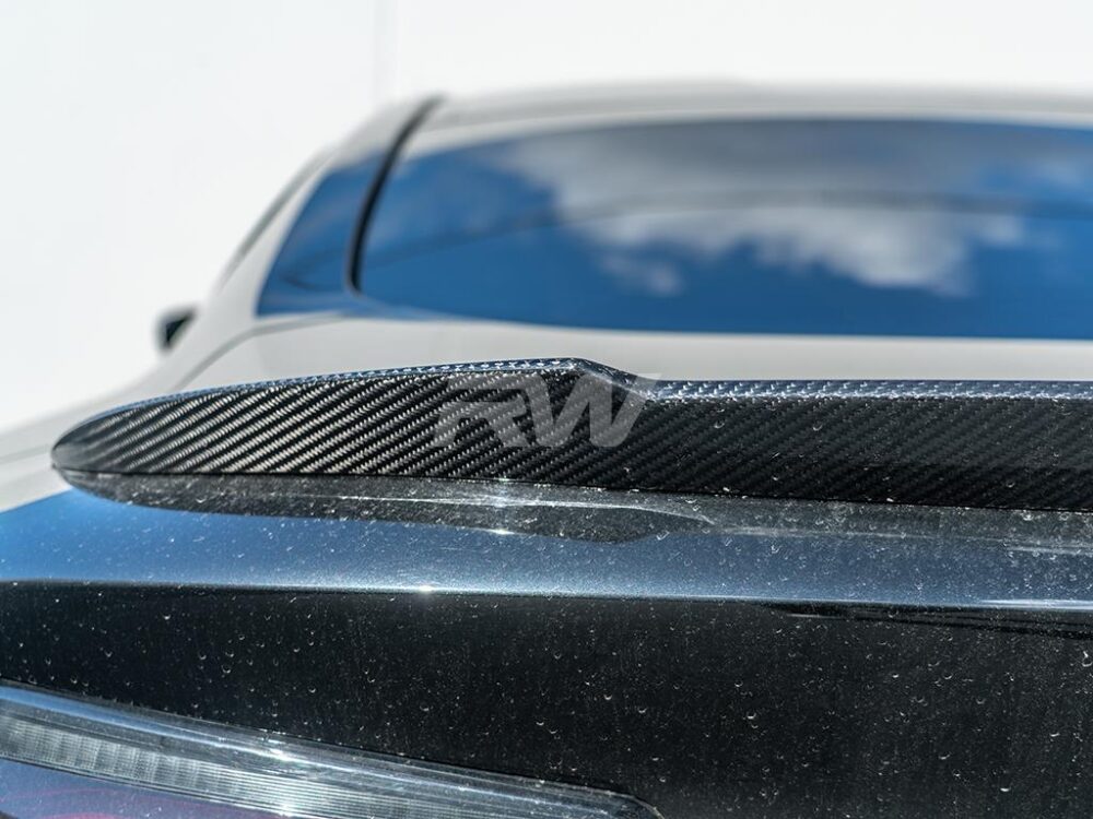 RW Carbon BMW G15_F92 M8 DTM Carbon Fiber Trunk Spoiler - Image 2
