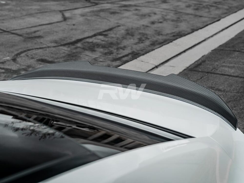 RW Carbon BMW G16 F93 Gran Coupe GTX CF Trunk Spoiler - Image 13