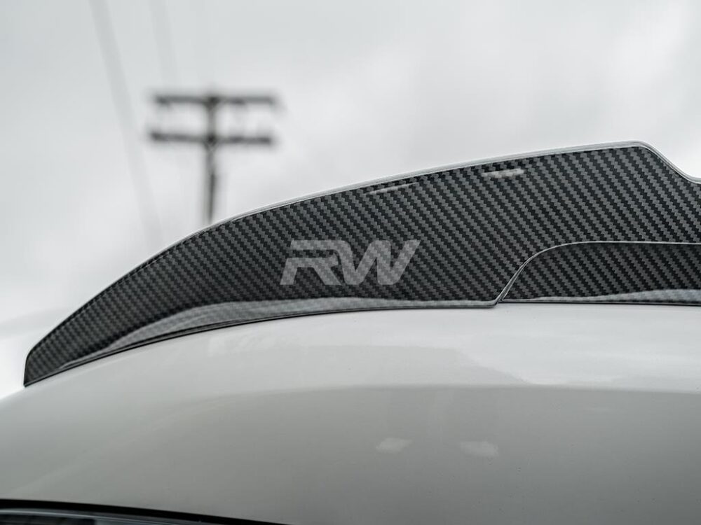 RW Carbon BMW G16 F93 Gran Coupe GTX CF Trunk Spoiler - Image 21
