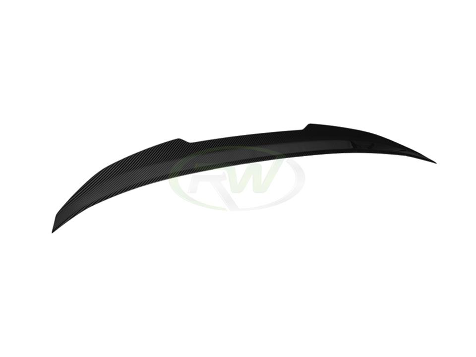 RW Carbon BMW G16 F93 Gran Coupe GTX CF Trunk Spoiler - Image 22