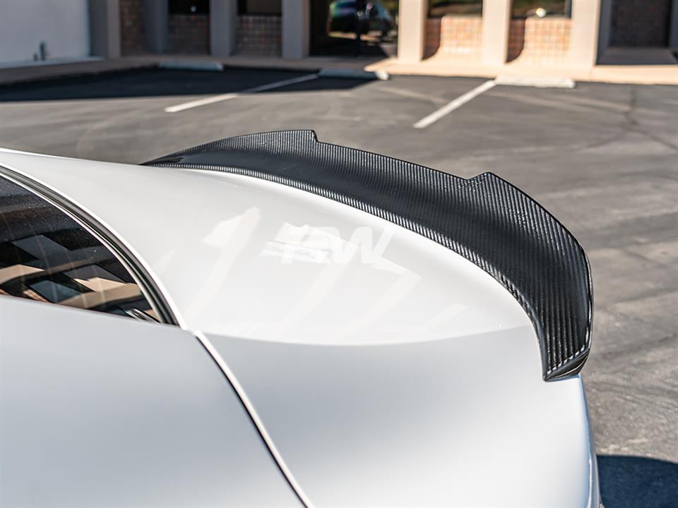 RW Carbon BMW G16 F93 Gran Coupe GTX CF Trunk Spoiler