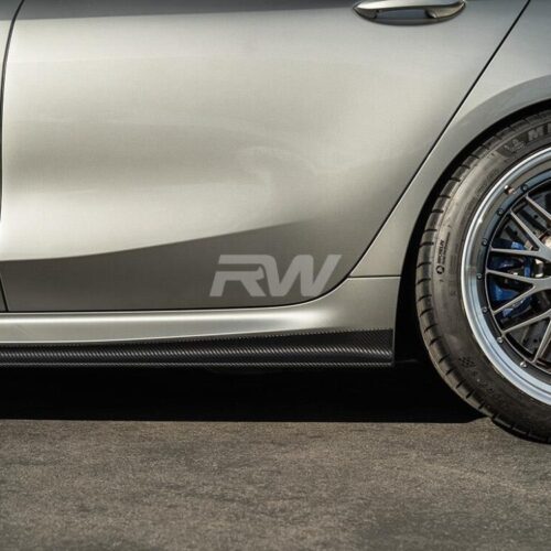 Alternative view of RW Carbon BMW G16/F93 M8 Gran Coupe CF Side Skirt Extensions