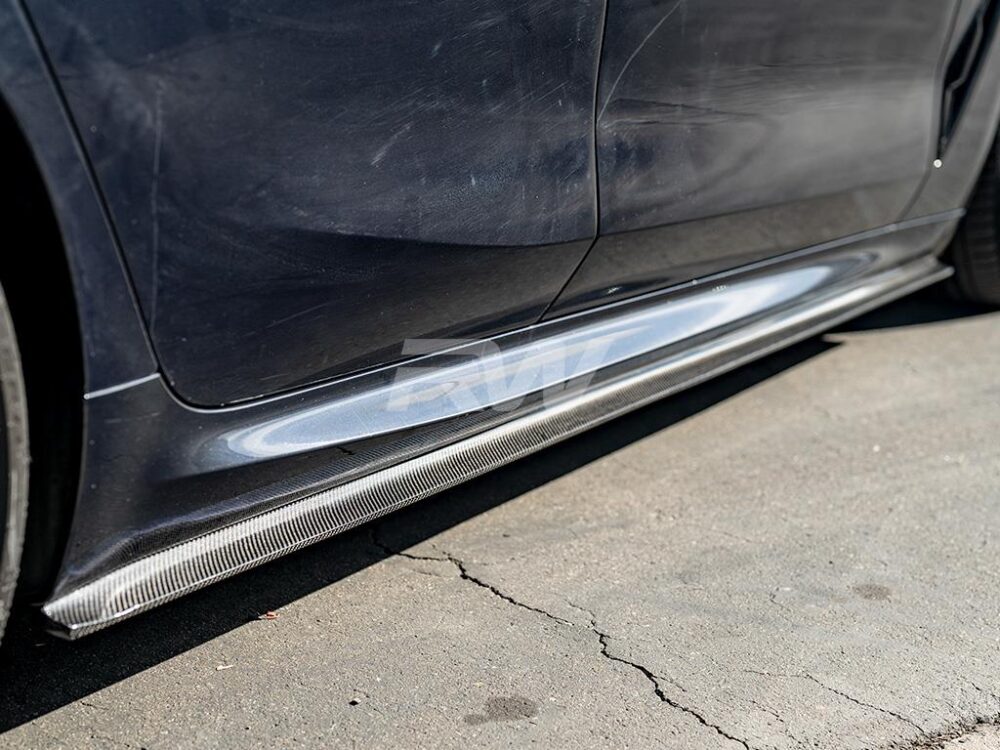 RW Carbon BMW G16F93 M8 RWS CF Side Skirt Extensions (3)