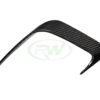 RW Carbon BMW G20 3-Series Carbon Fiber Rear Bumper Trims (3)