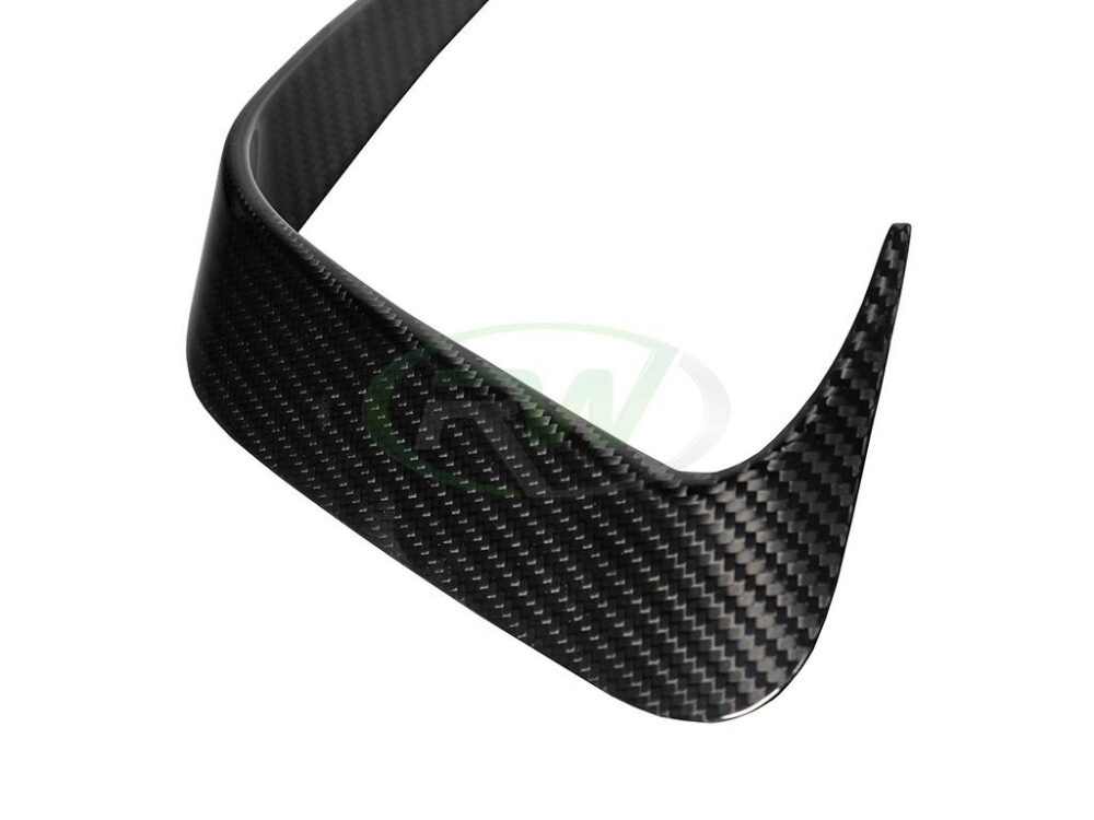 RW Carbon BMW G20 3-Series Carbon Fiber Rear Bumper Trims (4)