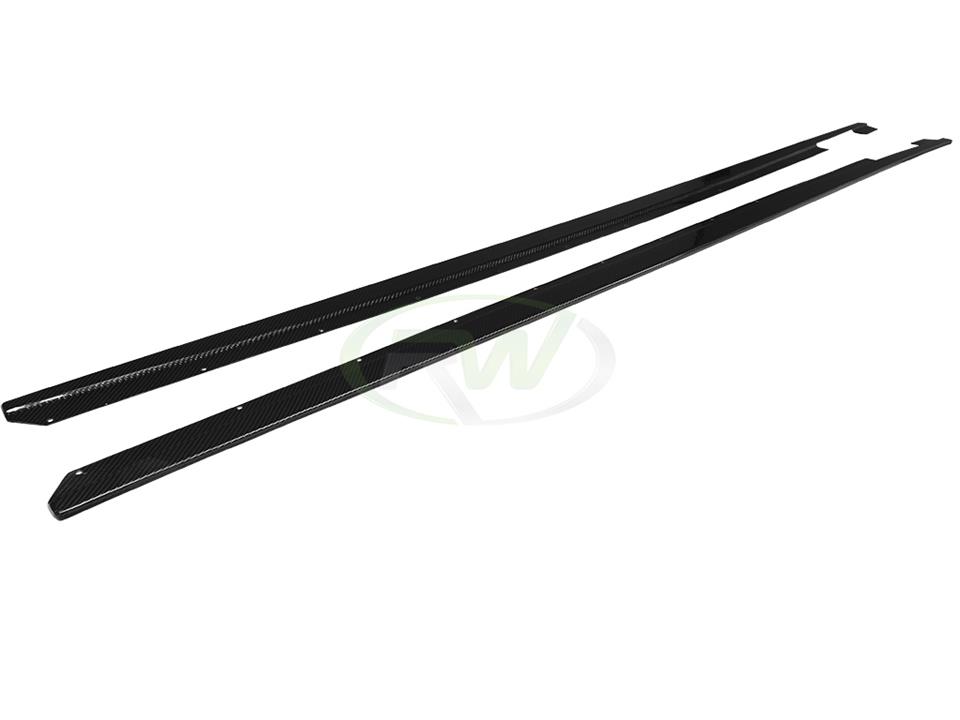 RW Carbon BMW G20 3 Series Carbon Fiber Side Skirt Extensions (5)