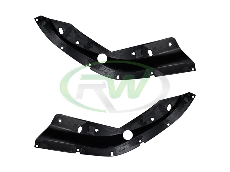 RW Carbon BMW G20 330i & M340i Satin Black Front Lip Spoiler - Image 2