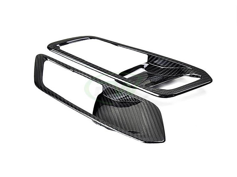 RW Carbon BMW G20 Carbon Fiber Interior Door Handle Trims (2)