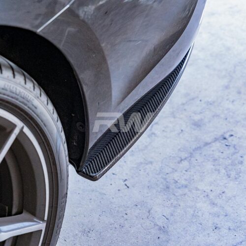 RW Carbon BMW G20 Carbon Fiber Rear Bumper Splitters