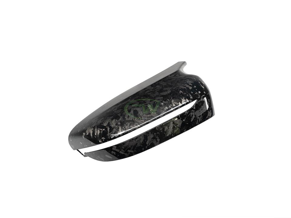 RW Carbon BMW G20 G30 G14 G15 G16 M Style Forged Carbon Mirror Caps - Image 5