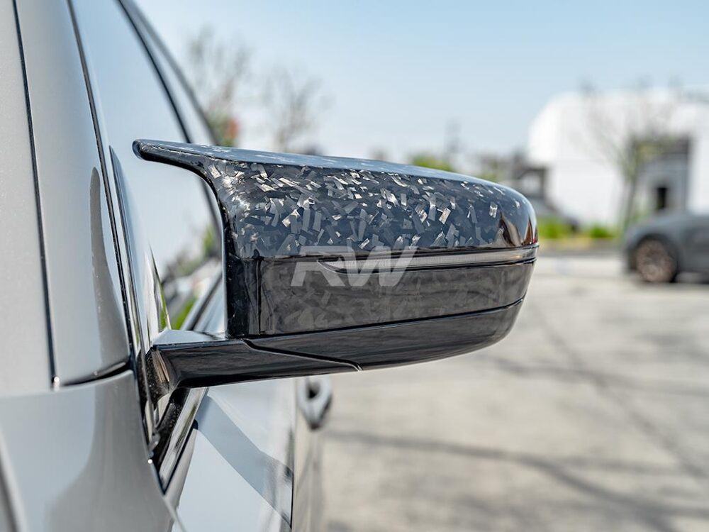 RW Carbon BMW G20 G30 G14 G15 G16 M Style Forged Carbon Mirror Caps