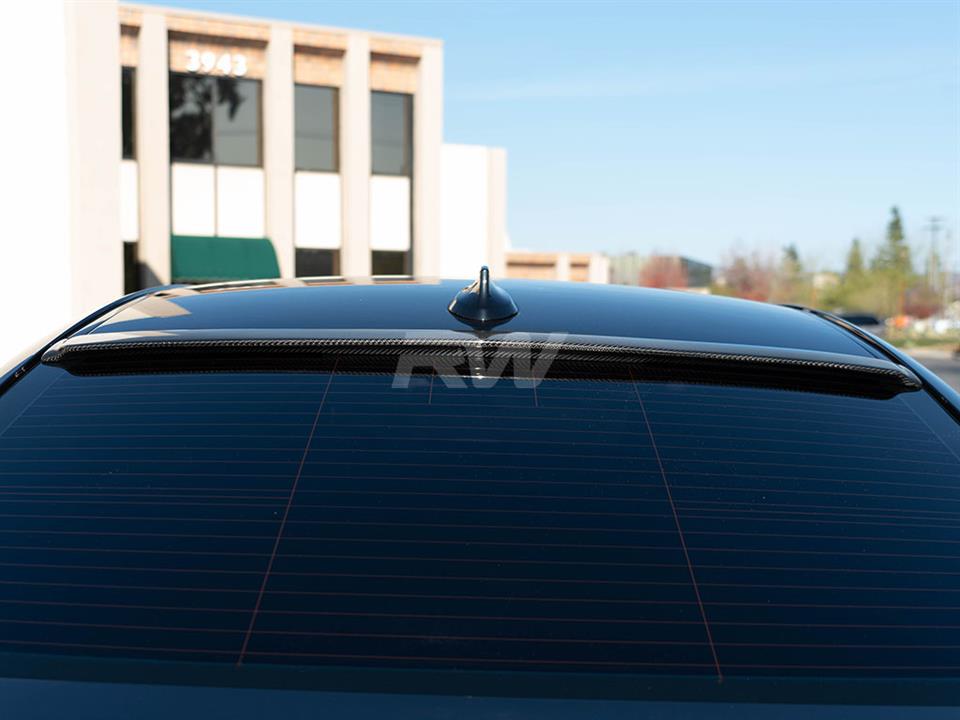 RW Carbon BMW G20 G80 Carbon Fiber Roof Spoiler (5)