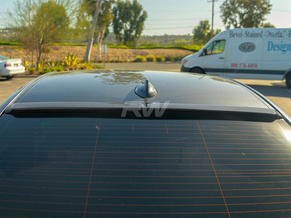 RW Carbon BMW G20 G80 Carbon Fiber Roof Spoiler (7)