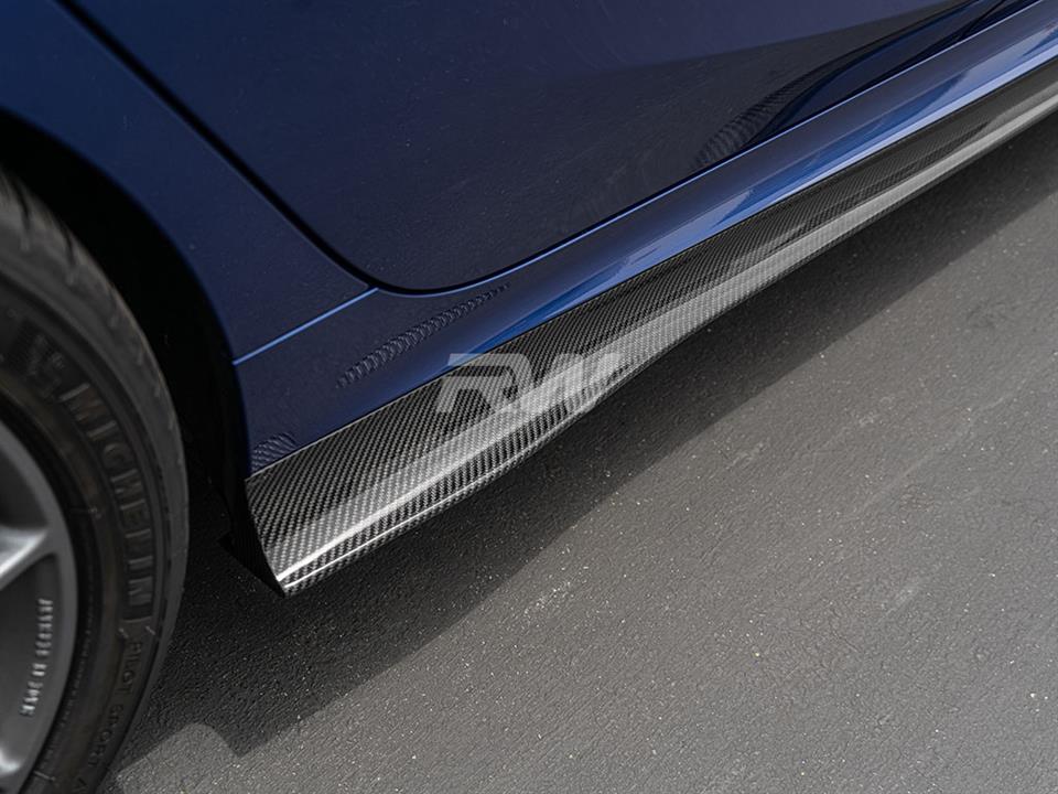 RW Carbon BMW G20 K Style Carbon Side Skirt Extensions (8)