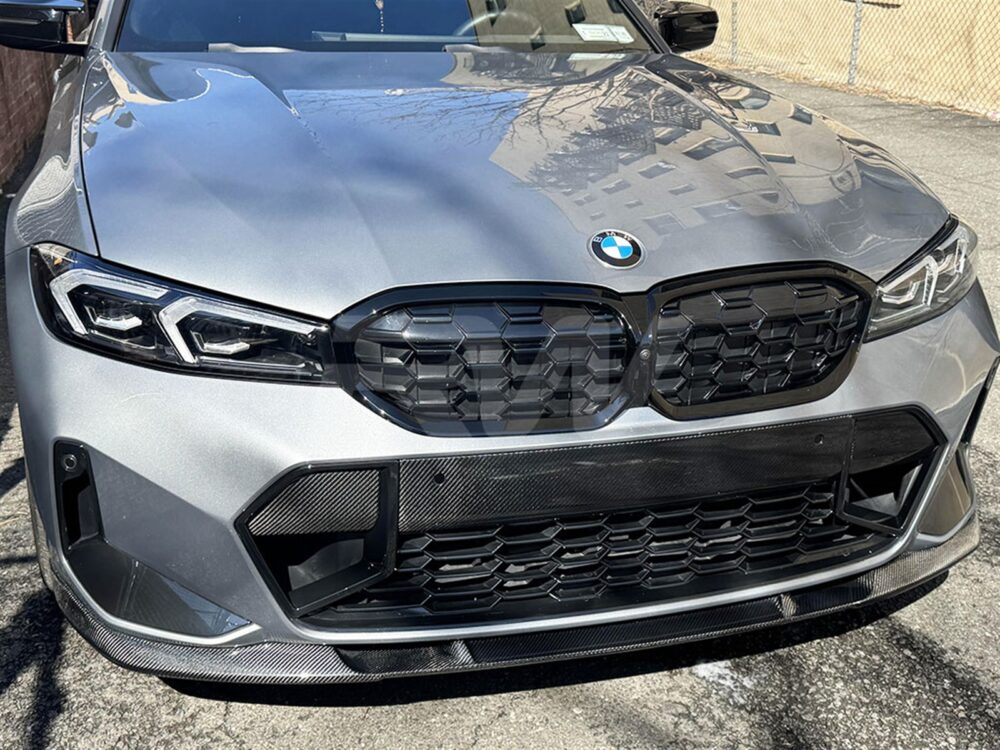 RW Carbon BMW G20 LCI Carbon Fiber Front Bumper Trim (1)