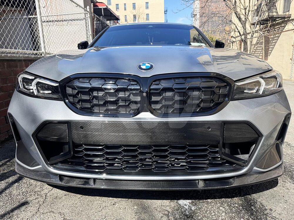 RW Carbon BMW G20 LCI Carbon Fiber Front Bumper Trim (2)