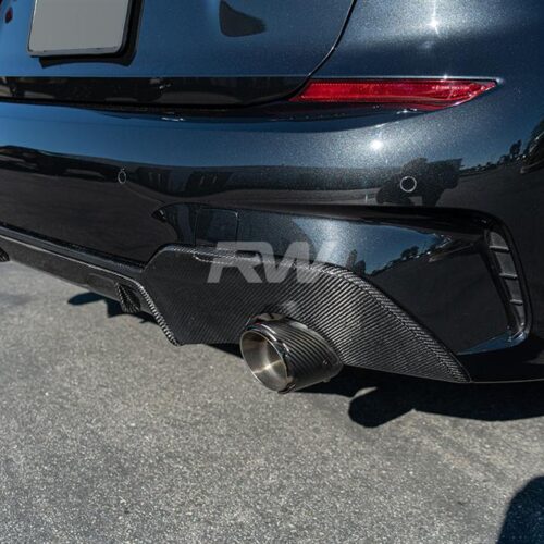 RW Carbon BMW G20 Performance Style Carbon Fiber Diffuser