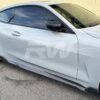RW Carbon BMW G22 G23 DTM Carbon Fiber Side Skirt Extensions (1)