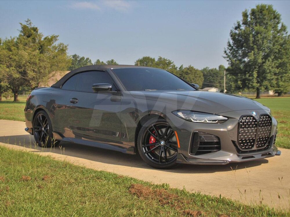 RW Carbon BMW G22 G23 DTM Carbon Fiber Side Skirt Extensions (3)