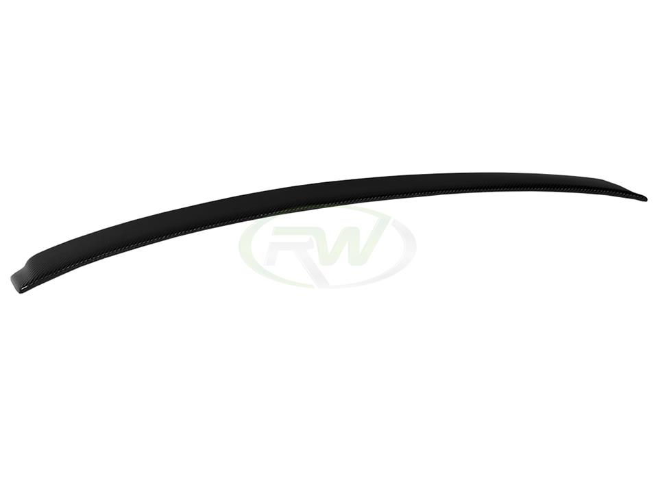 RW Carbon BMW G22 G82 Carbon Fiber Roof Spoiler - Image 3
