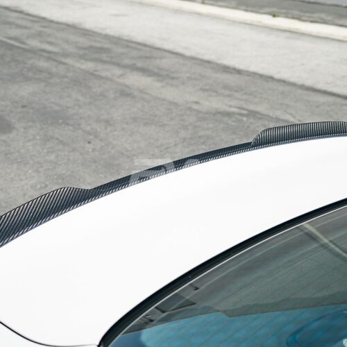 Alternative view of RW Carbon BMW G22 G82 DTM Carbon Fiber Trunk Spoiler