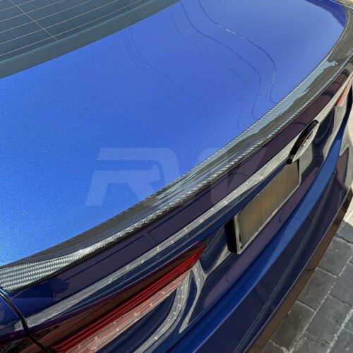 Alternative view of RW Carbon BMW G22/G82 M Style Carbon Fiber Trunk Spoiler