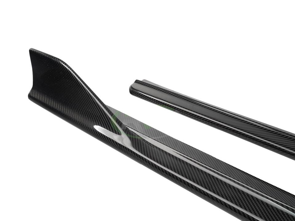 RW Carbon BMW G26 DTM Carbon Fiber Side Skirt Extensions (4)
