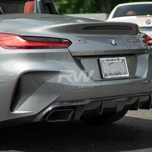 Alternative view of RW Carbon BMW G29 Z4 3D+ Style Carbon Fiber Diffuser