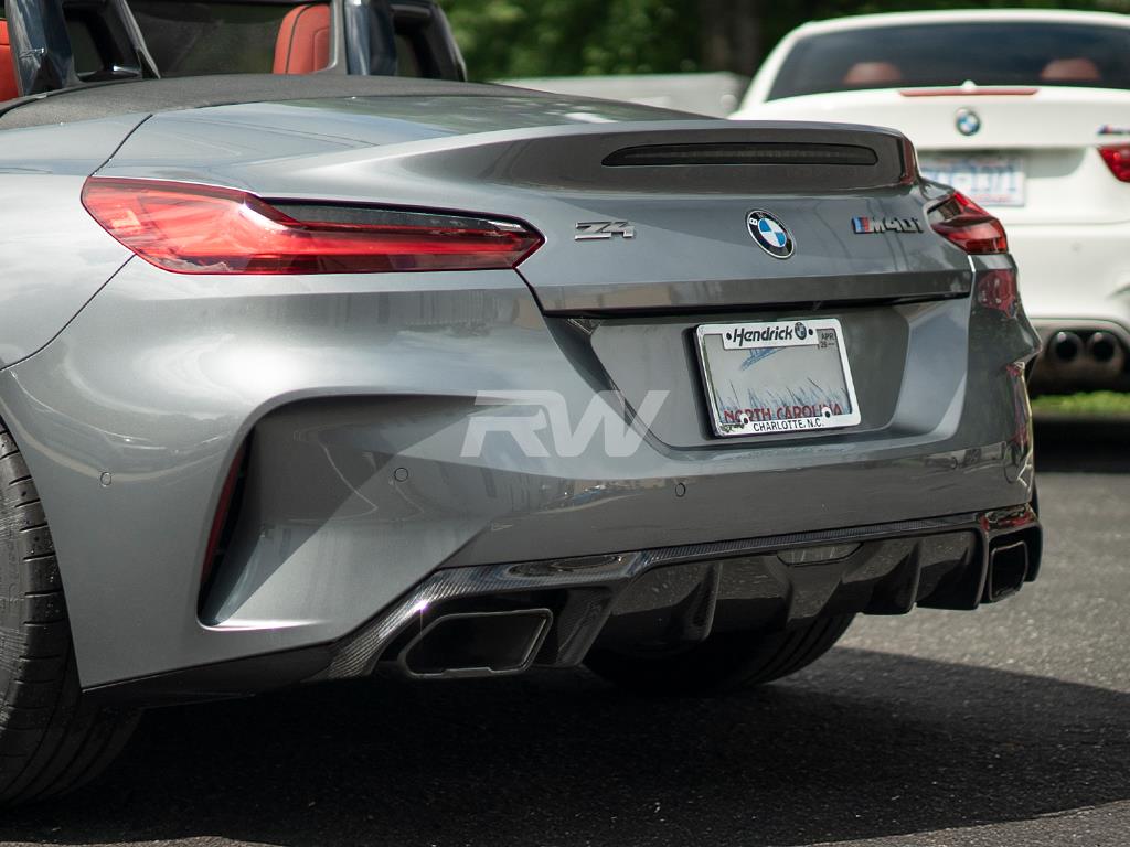 RW Carbon BMW G29 Z4 3D+ Style Carbon Fiber Diffuser (9)