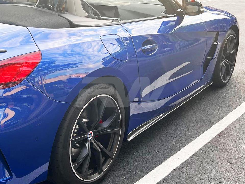 RW Carbon BMW G29 Z4 3D Style Carbon Fiber Side Skirts (13)