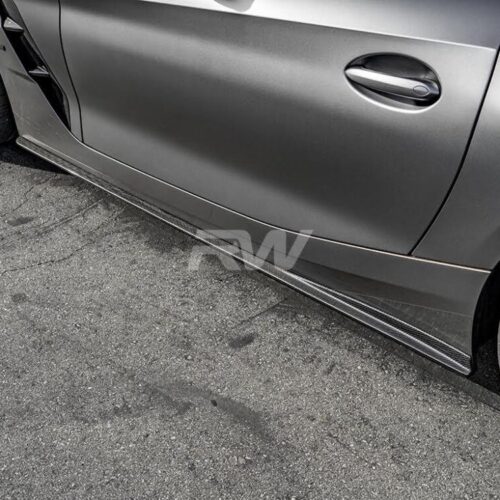 RW Carbon BMW G29 Z4 3D Style Carbon Fiber Side Skirts