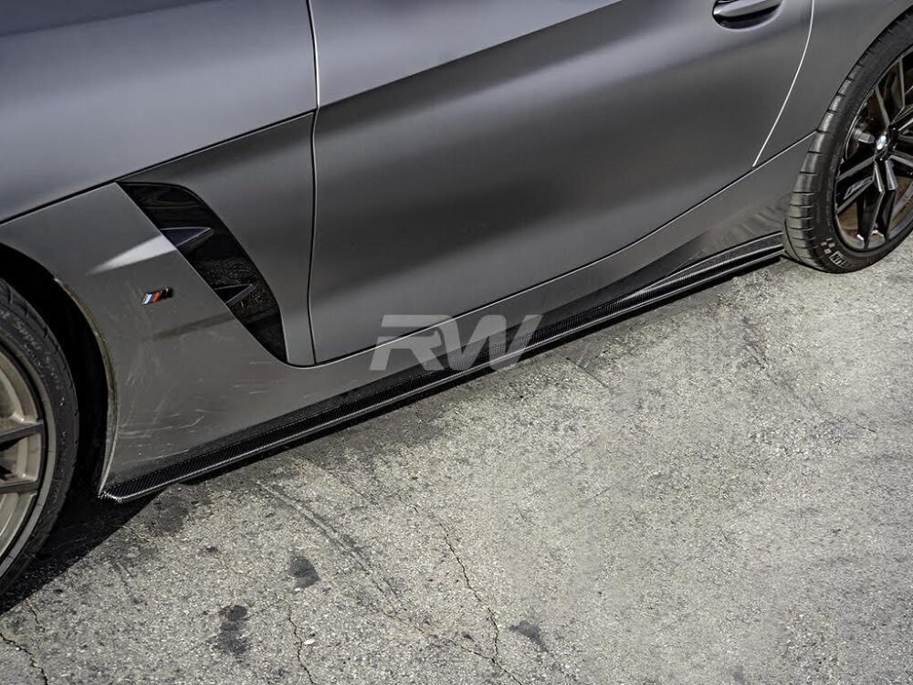 RW Carbon BMW G29 Z4 3D Style Carbon Fiber Side Skirts (2)