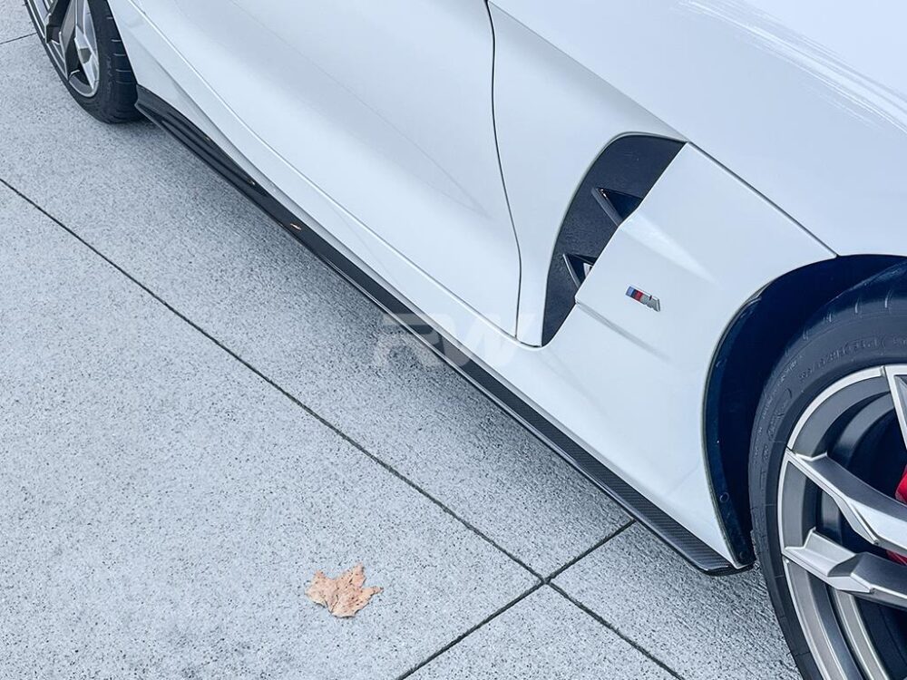 RW Carbon BMW G29 Z4 3D Style Carbon Fiber Side Skirts (9)
