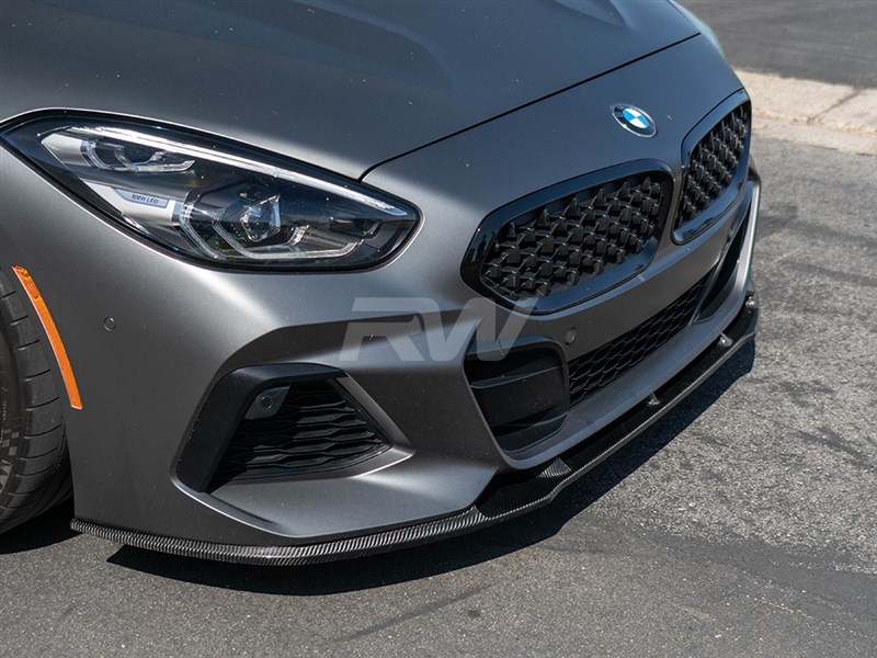RW Carbon BMW G29 Z4 Carbon Fiber Front Lip Spoiler (1)