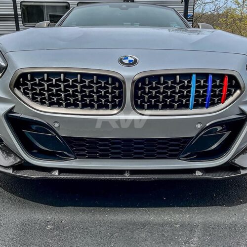 Alternative view of RW Carbon BMW G29 Z4 Carbon Fiber Front Splitters