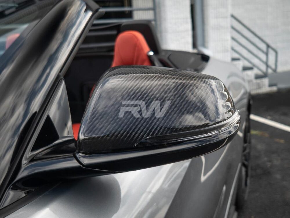 RW Carbon BMW G29 Z4 Carbon Fiber Mirror Replacements - Image 3