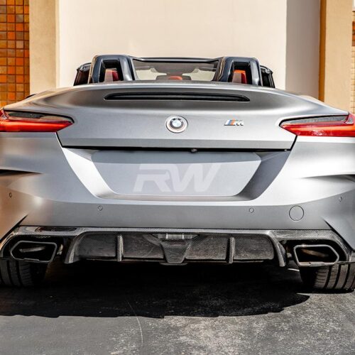 Alternative view of RW Carbon BMW G29 Z4 Carbon Fiber Rear Diffuser