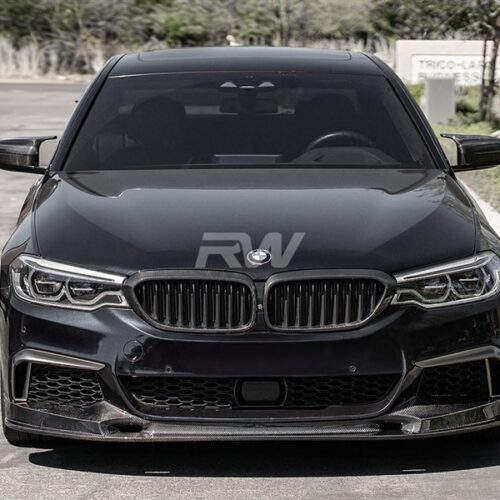 Alternative view of RW Carbon BMW G30 DTM Carbon Fiber Front Lip Spoiler