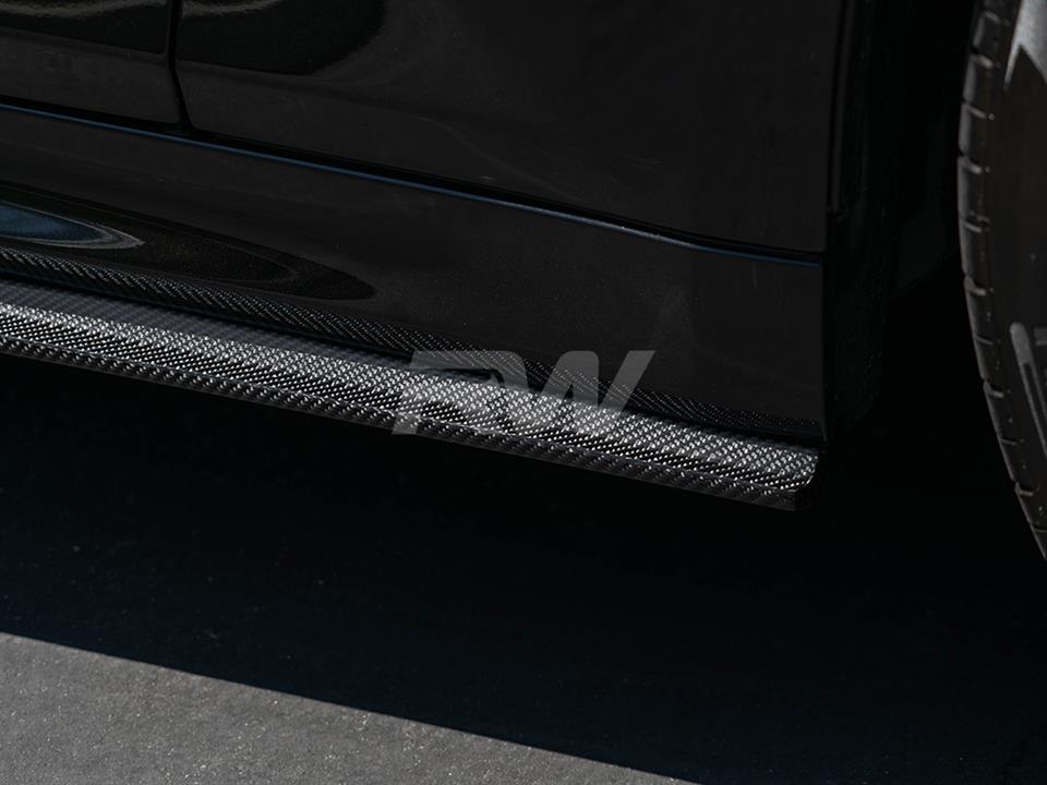RW Carbon BMW G30 F90 RWS Carbon Fiber Side Skirt Extensions (15)
