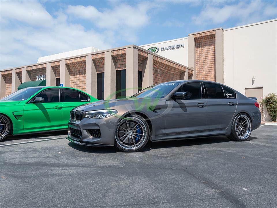 RW Carbon BMW G30 F90 RWS Carbon Fiber Side Skirt Extensions (16)