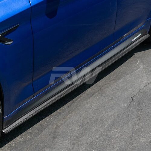 RW Carbon BMW G30 F90 RWS Carbon Fiber Side Skirt Extensions