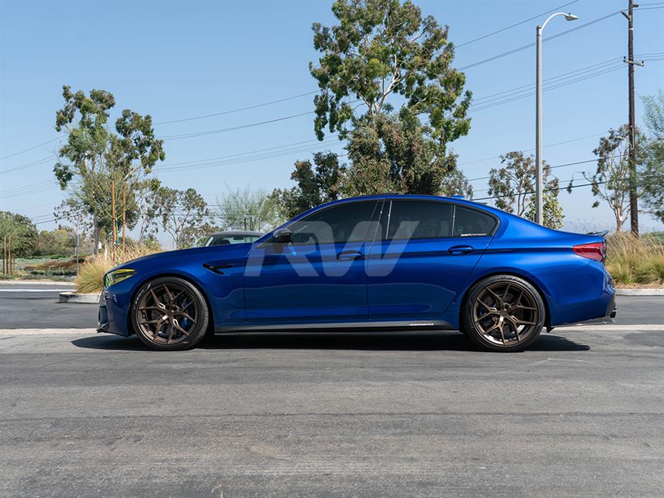 RW Carbon BMW G30 F90 RWS Carbon Fiber Side Skirt Extensions (7)